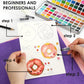 📢📢50%  OFF !! ⏰Premium Watercolor Set - Portable Paint Kit - Perfect for Gifting to Adults, Teens, Tweens, & Kids