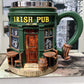 3D Irish Pub Resin Mug