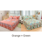 ⏳Limited-time 50% off⏰3-Piece Ruffled Bed Skirt Set🛏️