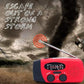Multifunctional Portable Solar Emergency Radio