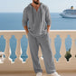 📢📢50% OFF !!!Men's Hooded Casual Loose Top & Pants 2-Piece Set
