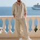 📢📢50% OFF !!!Men's Hooded Casual Loose Top & Pants 2-Piece Set