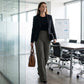 Women's High-Waist Dress Pants