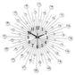 ✨🕰️ Creative Rhinestone Wall Clock – Silent, Minimalist Luxury for Living Room, Dining & Entryway! 💎🏡