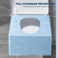 ⏳Buy 1 Get 1 Free ⏰Disposable Waterproof Toilet Seat Covers Pack🚽✨