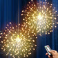 ⏰ Now only 50% off!🎉 Solar fireworks light strings for the garden and at parties