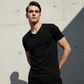 Classic V-Neck Cotton Short Sleeve T-Shirt