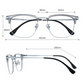 Fashion Half Frame Eyewear