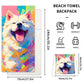 ⏰🔥LIMITED TIME 50% OFF!🔥50K+ SOLD!2-in-1 Printed Beach Towel Backpack