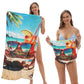 ⏰🔥LIMITED TIME 50% OFF!🔥50K+ SOLD!2-in-1 Printed Beach Towel Backpack