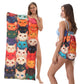 ⏰🔥LIMITED TIME 50% OFF!🔥50K+ SOLD!2-in-1 Printed Beach Towel Backpack