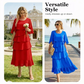 💃 Elegant Tiered Ruffle Sleeve Dress – Effortless Charm & Flattering Style ✨👗