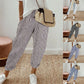 💕What Should I Wear Tomorrow?💕Effortless Style & Comfort With Our Striped Linen Cotton Trousers For Women 👖✨