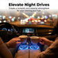 Rechargeable LED Car Cup Holder Lights