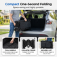 🛒 Tired of carrying heavy loads by hand? This collapsible wagon hauls everything – camping gear, moving boxes, even 50 lb dog food bags. Folds flat to store like a bin! 🔥