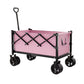 🛒 Tired of carrying heavy loads by hand? This collapsible wagon hauls everything – camping gear, moving boxes, even 50 lb dog food bags. Folds flat to store like a bin! 🔥