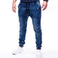 ⏰  💖50% off!💖Men's Slim-Fit Denim Joggers with Zipper Pockets