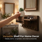 Wall-Mounted Mail and Key Holder with Shelf