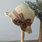 🔥 Hot sale 50% OFF🔥Elegant Woven Straw Sun Hat with Bow