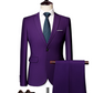 ✨👔50% OFF! 🔥Men's 2-piece modern fit business suit set
