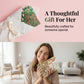 Elegant Floral Printed Cosmetic Bag