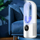 6-Speed Bladeless Electric Fan with Light