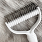 🥳2026 HOT SALE🥳💞50% OFF! 🐕Dual-Sided Pet Grooming Rake—Less mess, more cuddles. ✨🧡