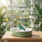 Electric Bird Bath with Shower & Perch