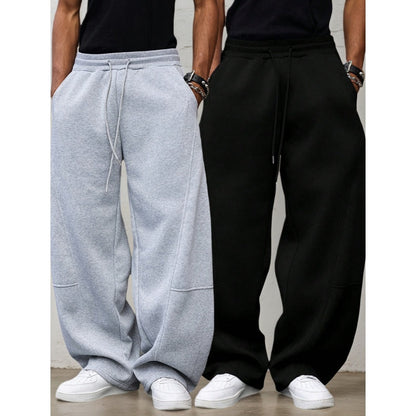 👖 LIMITED-TIME 50% OFF! ✨Unisex Straight-Leg Sweatpants – Heavy-Weight, Comfortable, Casual ✨