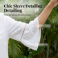 Women's Summer V-Neck Jumpsuit with Bell Sleeves