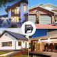 Solar Powered Motion Sensor Wall Light