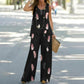 Women's Sleeveless Top & Wide-Leg Pants Set