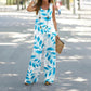Women's Sleeveless Top & Wide-Leg Pants Set