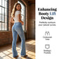 High-Waist Stretch Flare Jeans for Women