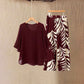 📢📢50% OFF !! ⏰Women's Elegant Flowy Top & Printed Pants Set