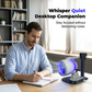 🥳2026 HOT SALE🥳💞50K+ SOLD!✨ 50% OFF! ✈️ Jet Engine Desktop Fan with Cooling Mist – Turbo Airflow, LED Neon Glow, Mechanical Throttle – 3D Printed Aviation Design – for Gaming, Work & Tech Lovers