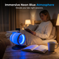 🥳2026 HOT SALE🥳💞50K+ SOLD!✨ 50% OFF! ✈️ Jet Engine Desktop Fan with Cooling Mist – Turbo Airflow, LED Neon Glow, Mechanical Throttle – 3D Printed Aviation Design – for Gaming, Work & Tech Lovers