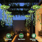 ✨ LIMITED-TIME 50% OFF! ✨ Solar Hanging Grass Light – Realistic Foliage, Warm White, IP65 ✨