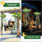 ✨ LIMITED-TIME 50% OFF! ✨ Solar Hanging Grass Light – Realistic Foliage, Warm White, IP65 ✨