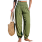 ⏳🔥LIMITED-TIME 50% OFF! 🌞 Women’s Smocked High Waist Harem Pants – Effortless Summer Comfort ✨