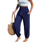 ⏳🔥LIMITED-TIME 50% OFF! 🌞 Women’s Smocked High Waist Harem Pants – Effortless Summer Comfort ✨