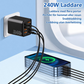 Universal GaN 8-Port Fast Wall Charger