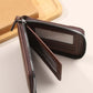 👛 LIMITED-TIME 50% OFF! ✨ Men's PU Leather Wallet – Zip-Around, 4 Colors, 11.5x9.5cm 🤵