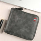 👛 LIMITED-TIME 50% OFF! ✨ Men's PU Leather Wallet – Zip-Around, 4 Colors, 11.5x9.5cm 🤵