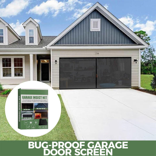 2-Pack Bug-Proof Garage Door Screen