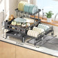 Kitchen Countertop Organizer and Dish Drying Rack