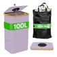 Foldable Recycling Bin with Lid for Kitchen & Home
