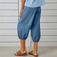 Women's Casual Capri Pants with Pockets