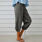 Women's Casual Capri Pants with Pockets
