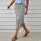 Women's Casual Capri Pants with Pockets